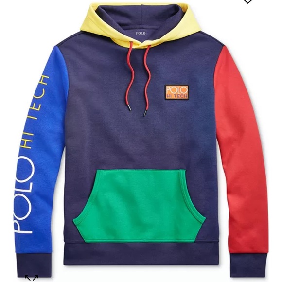POLO RALPH LAUREN
Men's Hi Tech Color-Blocked Hoodie - Picture 1 of 9